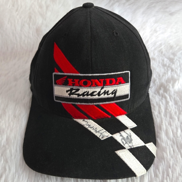 Autographed Honda Racing Baseball Hat Signed by Miguel Duhamel & Matt Mladin - Picture 1 of 7